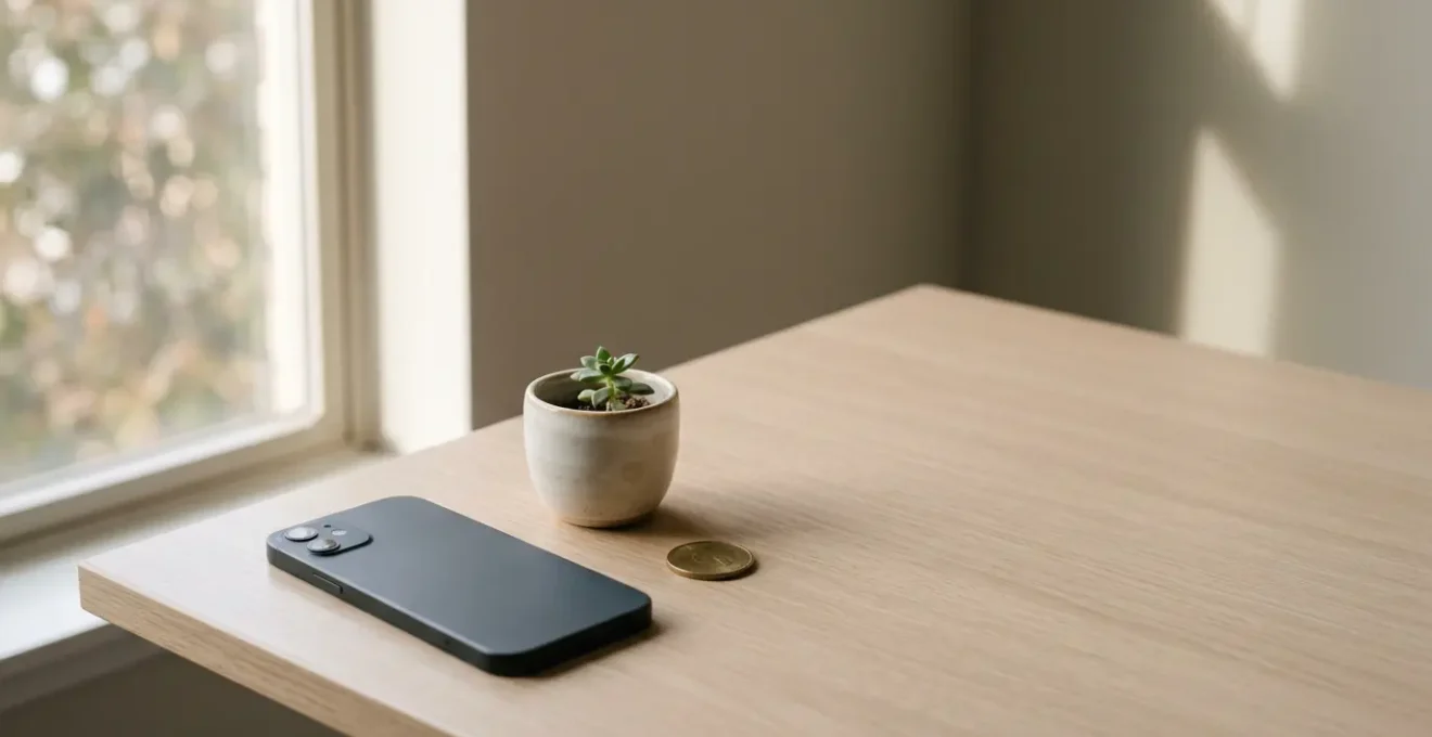 Scène minimaliste illustrant le concept d'optimisation du change de devises avec stratégie et timing