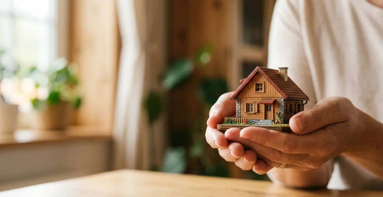 Représentation symbolique de la protection financière pendant un arrêt de travail prolongé grâce à l'assurance emprunteur ITT