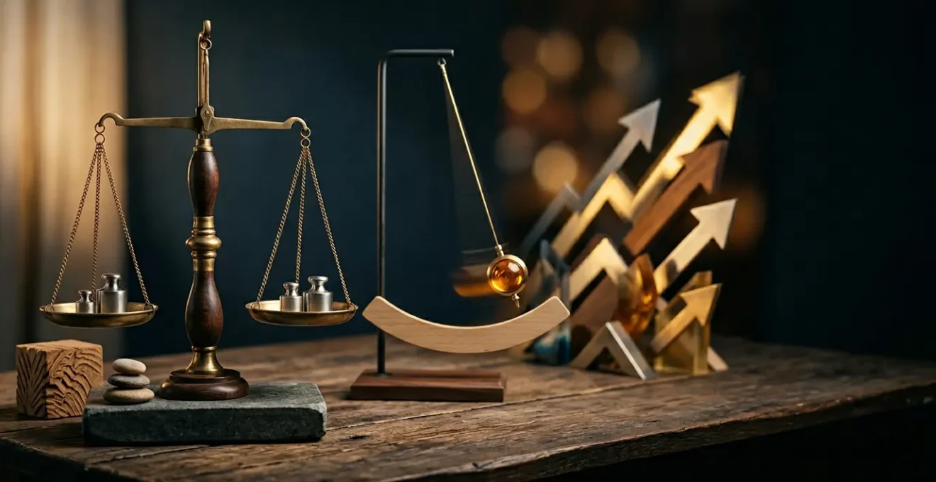 Représentation visuelle symbolique des trois profils d'investisseurs face au risque financier