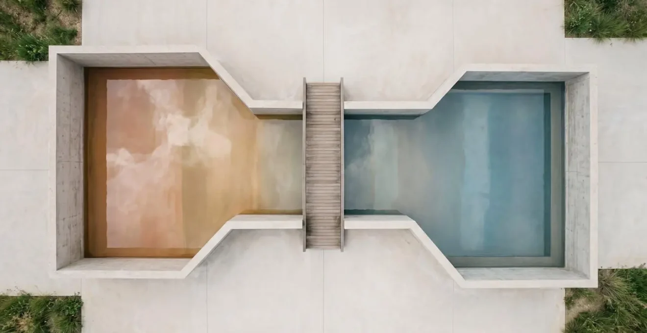 Visualisation conceptuelle du mécanisme de double piscine de liquidités pour les transferts internationaux