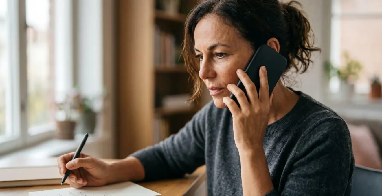 Conversation téléphonique professionnelle pour négocier avec sa banque