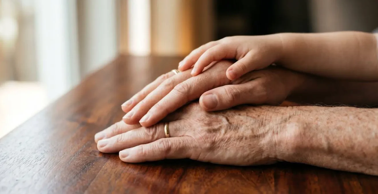 Représentation symbolique de la transmission patrimoniale et protection familiale transgénérationnelle